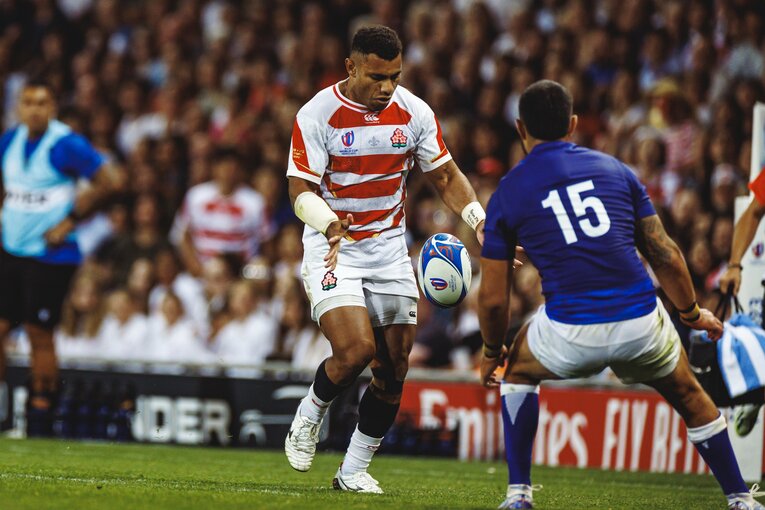 ジョネ・ナイカブラ（2023年ラグビーW杯サモア戦）　©︎Kiichi Matsumoto
