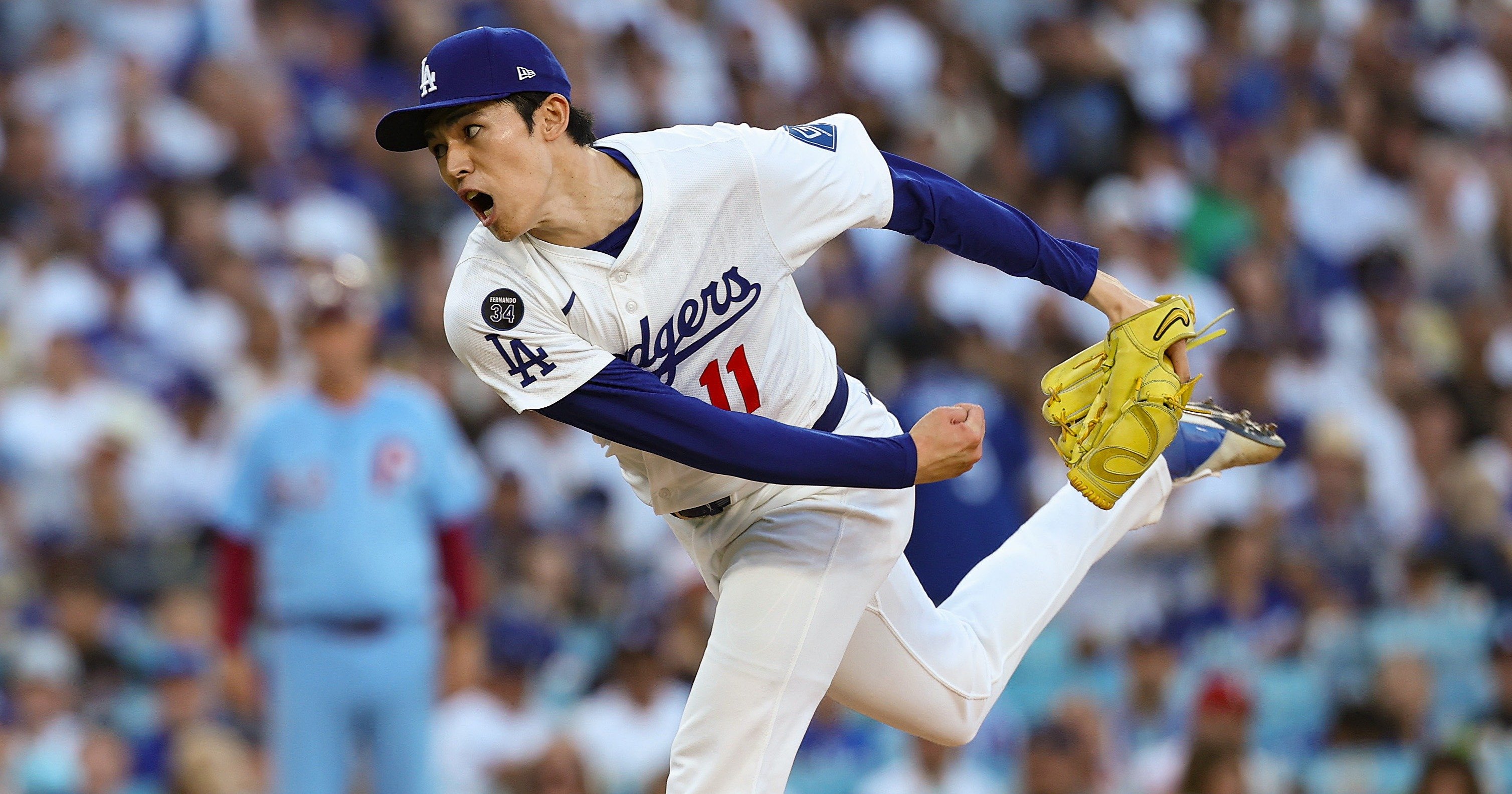 ナンバーMLB2018年 59FIFTY MLB Player Name & Number ロサンゼルス・ドジャース グレー