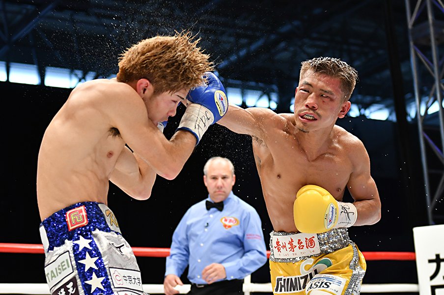 木村翔×田中恒成、2018年世界戦。エリートを襲った“恐怖心”と怪我。<Number Web> photograph by Hiroaki Yamaguchi