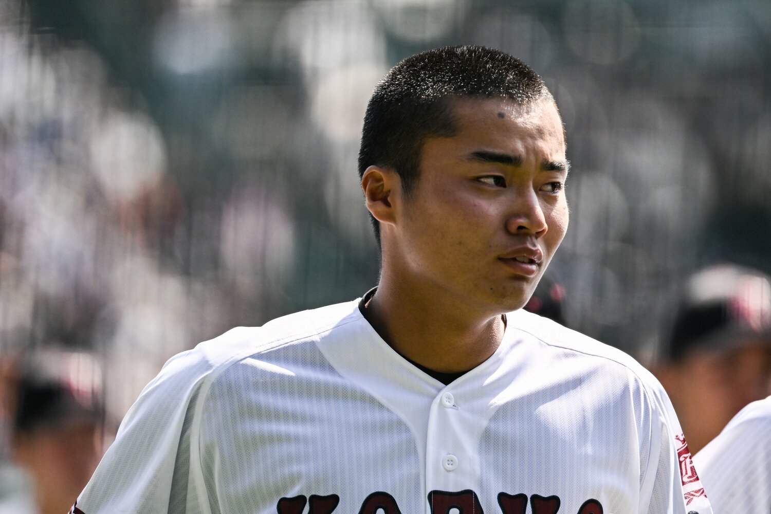 広陵・真鍋 ©Nanae Suzuki