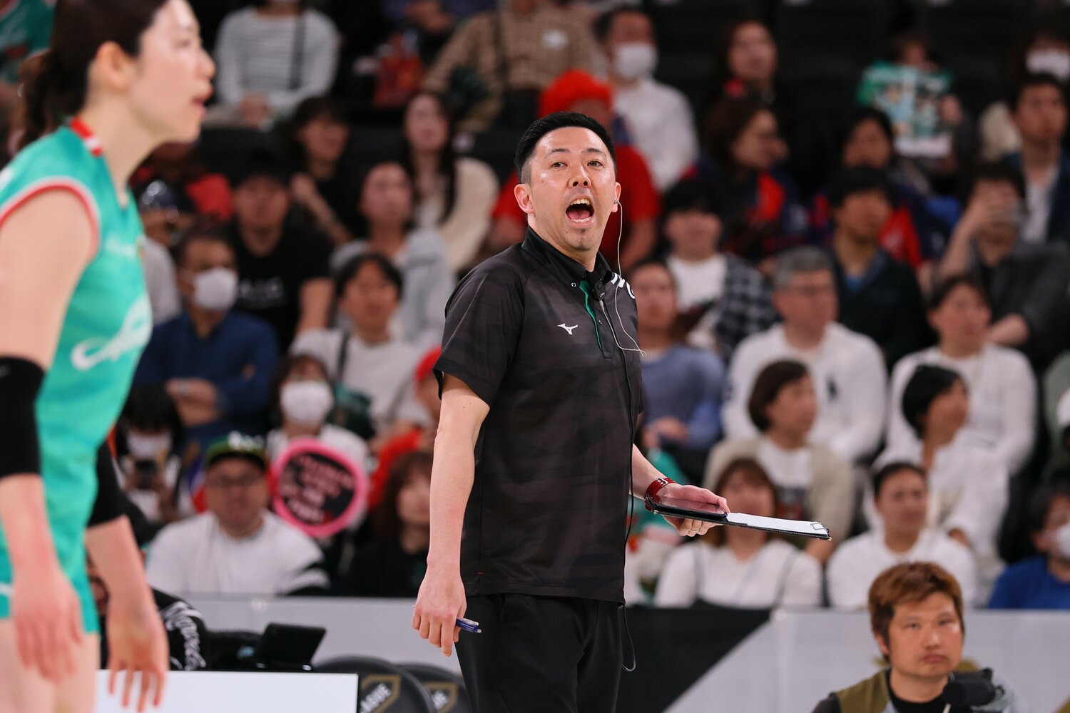 現役時代から前例にとらわれない決断をしてきた酒井監督 ©︎SV.LEAGUE