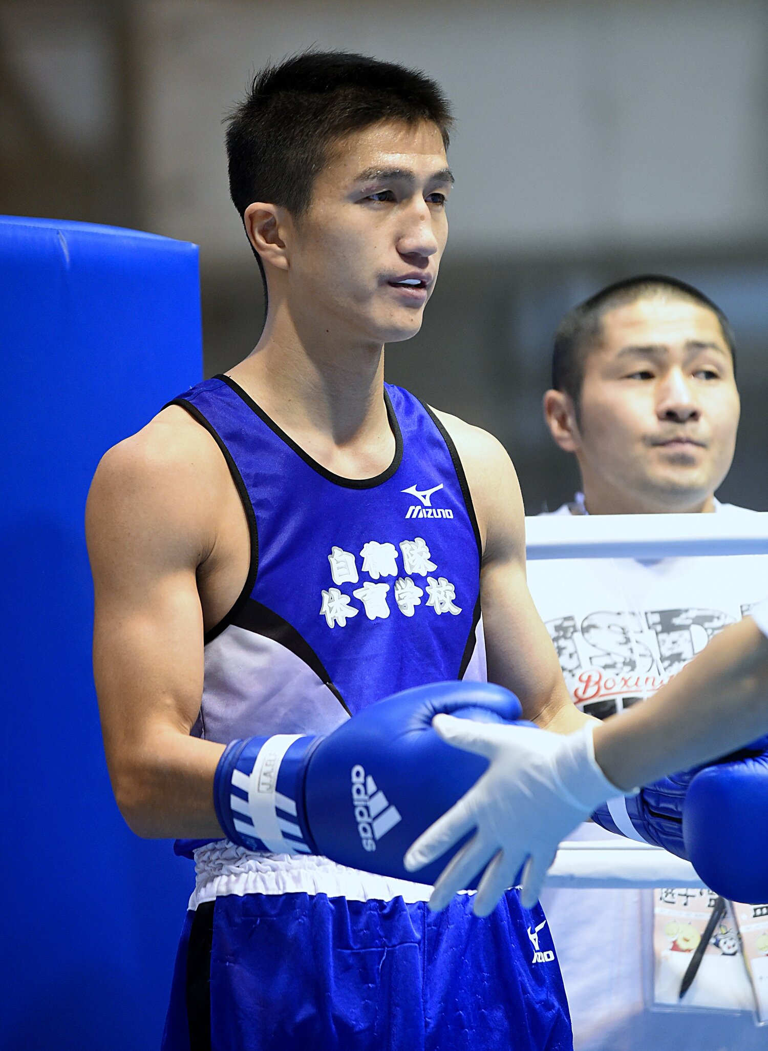 自衛隊体育学校時代の柏崎刀翔（2017年）©Naoki Fukuda