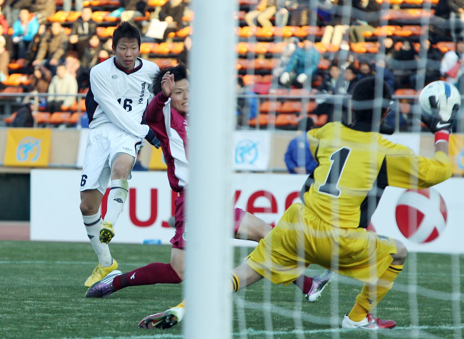 四中工時代の浅野　©JIJI PRESS