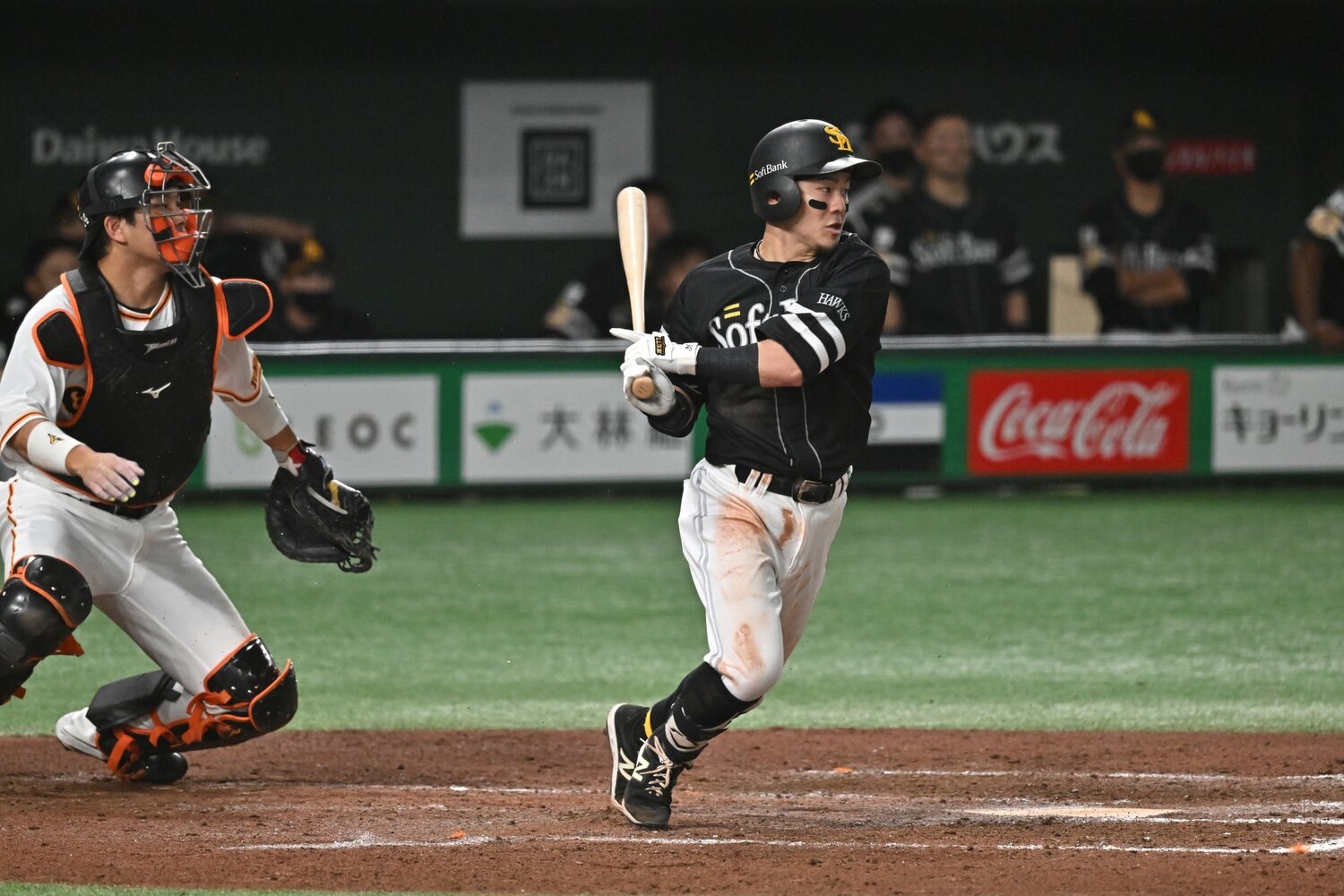 ここ3年での交流戦首位打者はソフトバンク牧原だ　©Hideki Sugiyama