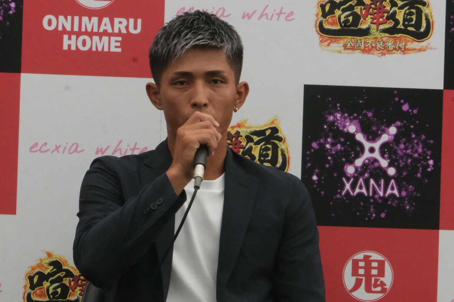 「BreakingDown9」に向けた記者会見にて　©Norihiro Hashimoto