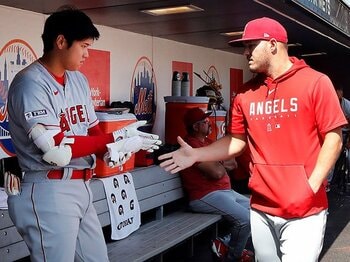 大谷翔平が残留しても…「トラウタニ」解体は不可避？ 意味深すぎるトラウトの“トレード容認”「早くも移籍先にフィリーズの名前が…」＜Number Web＞ photograph by Getty Images