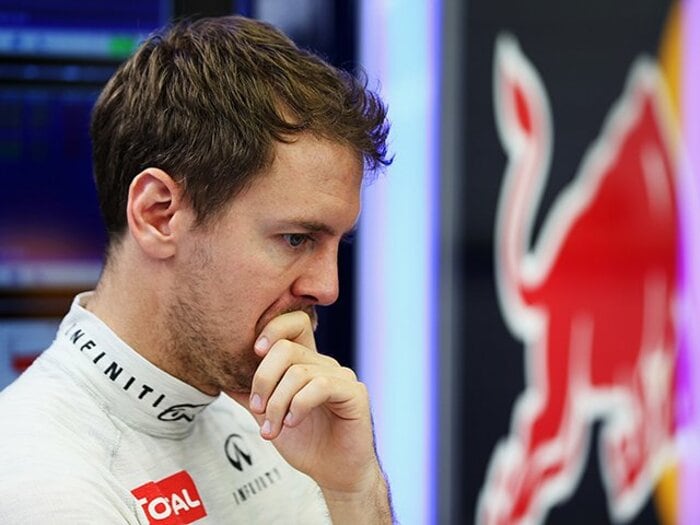 テストから異常な事態で、戦力構図に変動の予感。~波乱のF1、ベッテル準備不足?~<Number Web> photograph by Getty Images