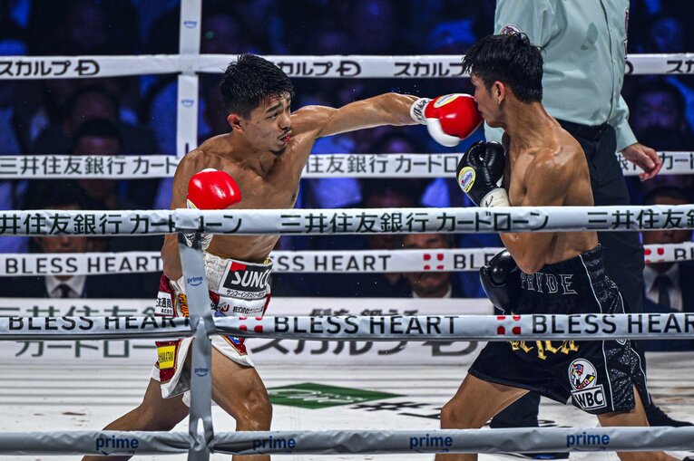 中谷潤人vs.ペッチ・ソー・チットパッタナ（WBC世界バンタム級タイトルマッチ）©Takuya Sugiyama