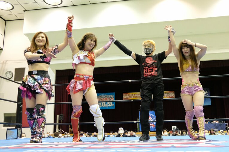 アジャコング「いいですかやっちゃって」 取締役レスラー・藤本つかさが“被災地”凱旋興行に涙しそうになった理由 (34)