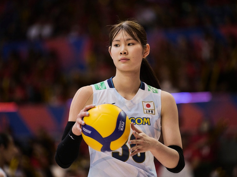 バレーボールネーションズリーグ 韓国戦　©︎Yuki Suenaga