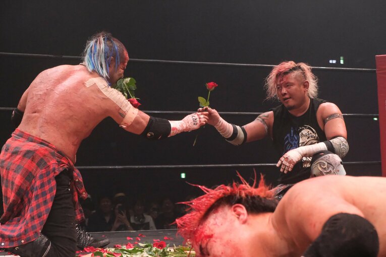 デスマッチのカリスマ・葛西純　©Norihiro Hashimoto