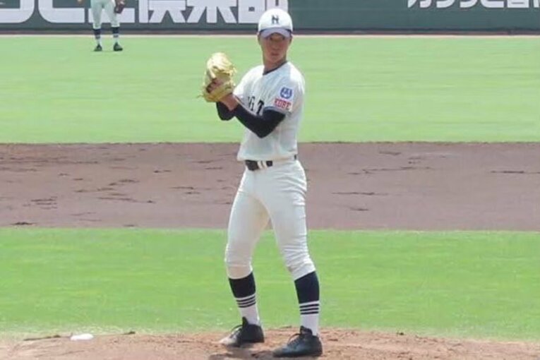 DeNA5位・橋本達弥（写真提供／長田高校）