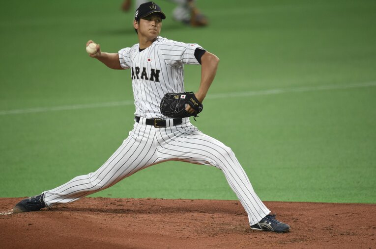 2014年、日米野球での大谷　©Naoya Sanuki