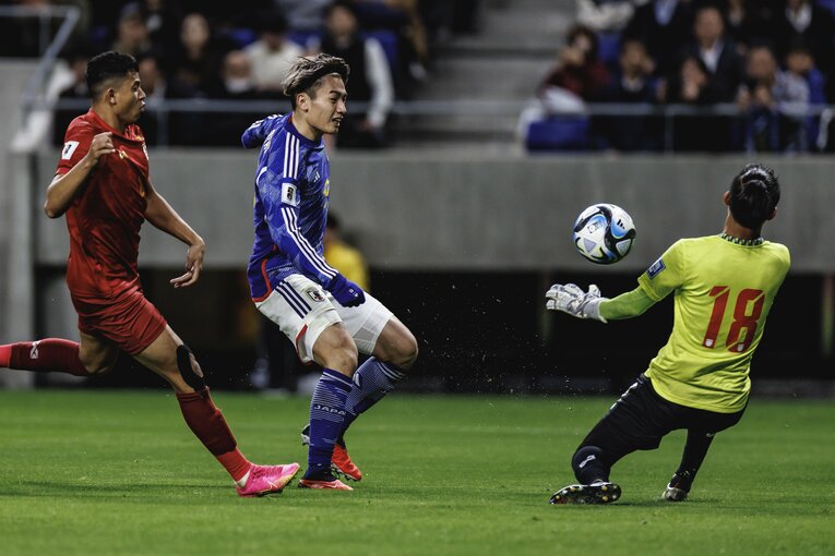 ミャンマー戦（W杯アジア2次予選）　©︎Kiichi Matsumoto