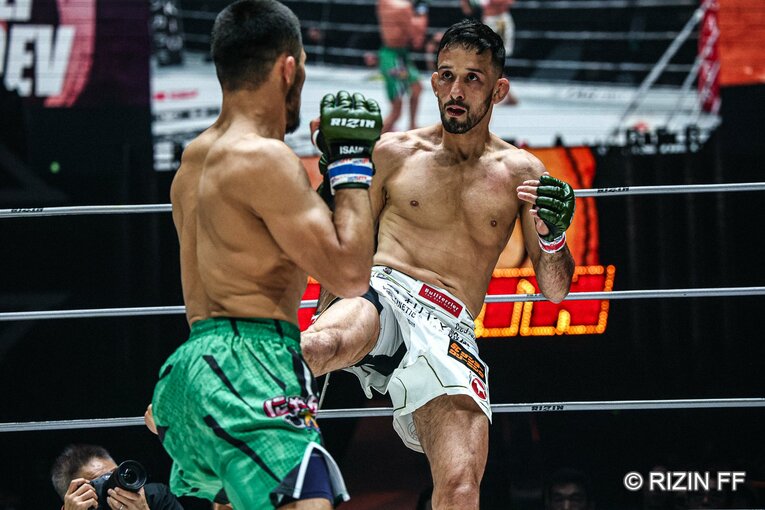 『RIZIN男祭り』クレベル・コイケvs.ラジャブアリ・シェイドゥラエフ　©RIZIN FF