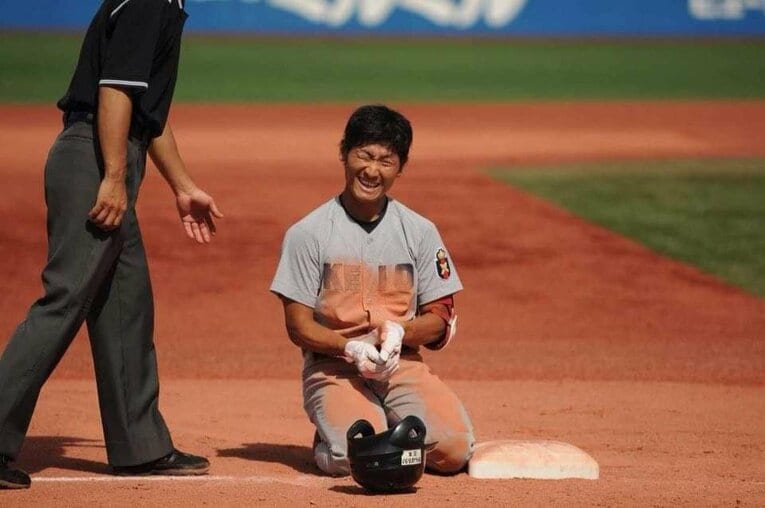 慶應大時代の兄・裕司さん／本人提供