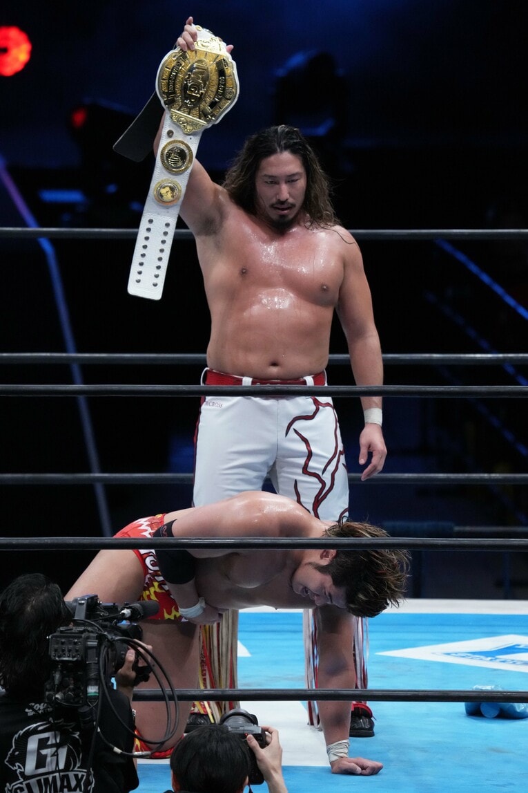 勝利した辻陽太　©Essei Hara