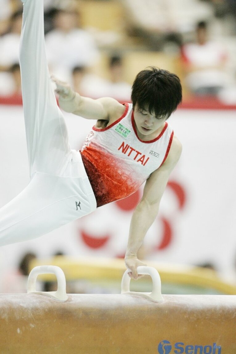 内村航平 ／ photograph by Sports Graphic Number