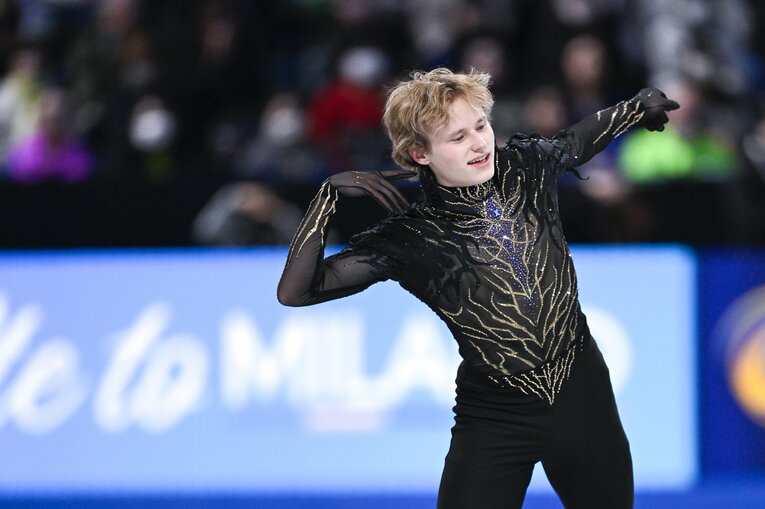 GPファイナルで圧巻の優勝を果たしたイリア・マリニン　©Asami Enomoto