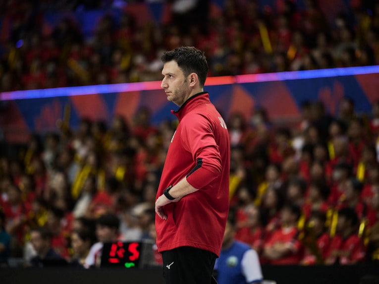 バレーボールネーションズリーグ 韓国戦　©︎Yuki Suenaga