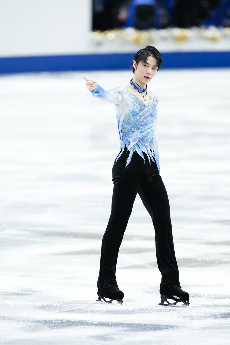 2021-2022シーズンのショートプラグラム『序奏とロンド・カプリチオーソ』　©Asami Enomoto