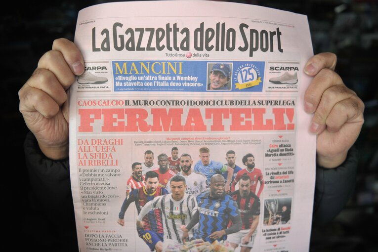 有名スポーツ紙『ガゼッタ・デロ・スポルト』も自社サービスとしてベッティングサイトを立ち上げている　©Getty Images