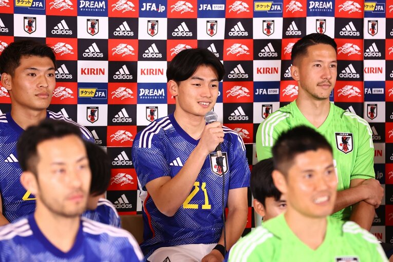 上田綺世　©JFA