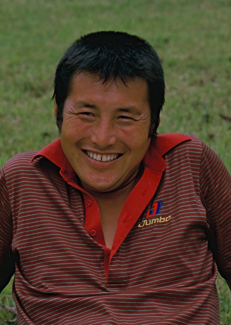 ジャンボ尾崎、当時36歳　©︎BUNGEISHUNJU