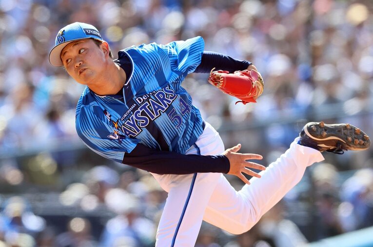 昨季は4勝を挙げたがポストシーズンには貢献できなかった。今季たどりついた新スタイルの「お手本」とは？ ／ photograph by SANKEI SHIMBUN