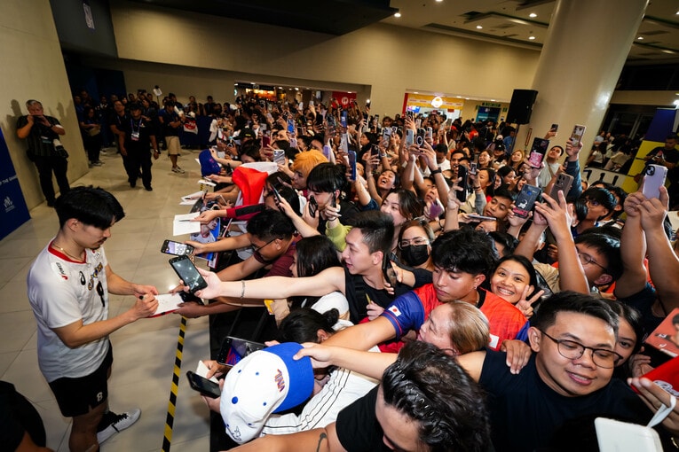 VNLフランス戦　©︎Volleyball World