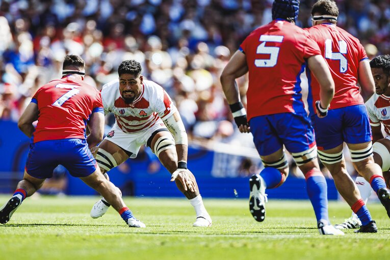 アマト・ファカタヴァ（2023年ラグビーW杯チリ戦）©︎Kiichi Matsumoto