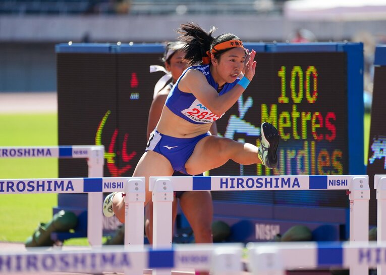 ルーキーの福田は1年生ながら表彰台に　©Satoshi Wada