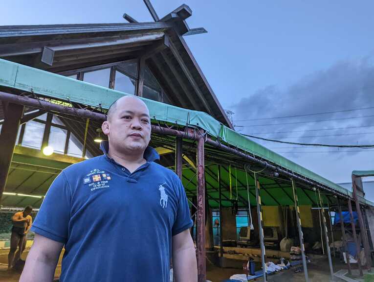 1998年のインターハイで朝青龍と出会った永井明慶。現在は千葉県柏市で少年相撲クラブ『柏力会』の監督を務める