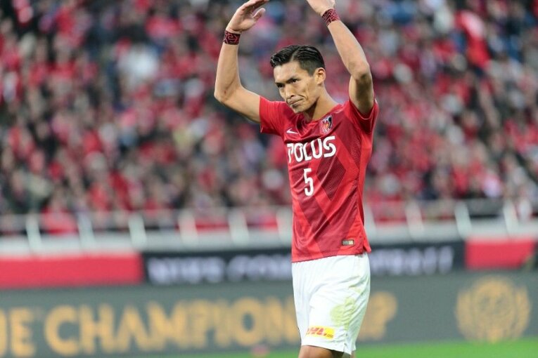 浦和での槙野 ©Sports Graphic Number