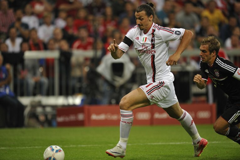 10年前のミラン時代©Takuya Sugiyama