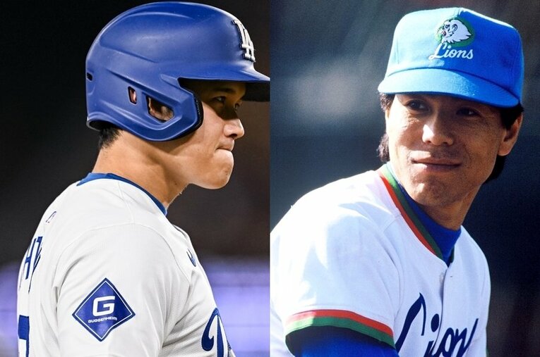 大谷翔平の「50-50」挑戦の今こそ、スピードとパワーを兼備して「35-35」を二度クリアした秋山幸二の偉大さを称えたい ／ photograph by Nanae Suzuki/Makoto Kenmizaki