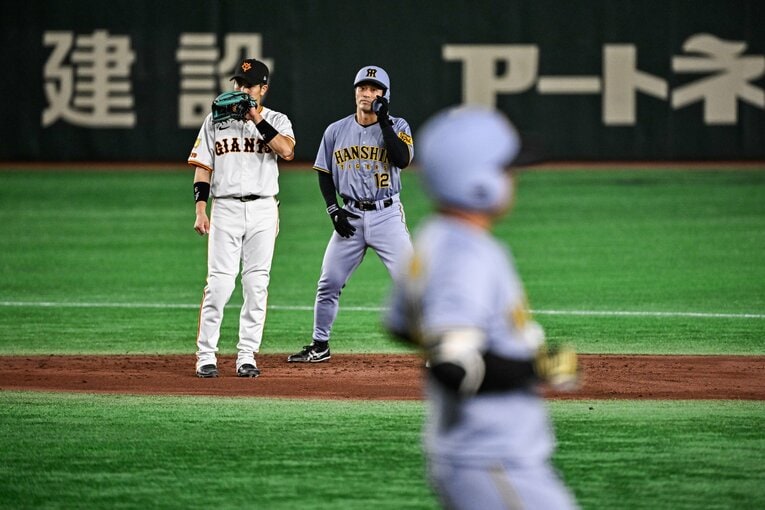 阪神・坂本誠志郎　©︎Nanae Suzuki