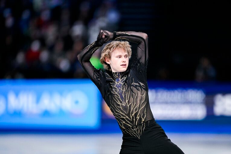 GPファイナルで圧巻の優勝を果たしたイリア・マリニン　©Asami Enomoto