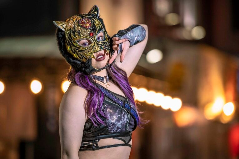 「アンチの存在も面白さ」大人になったスターライト・キッドが語るヒールの充実感と“マスクウーマンの野望”《新成人特別グラビア》(9)