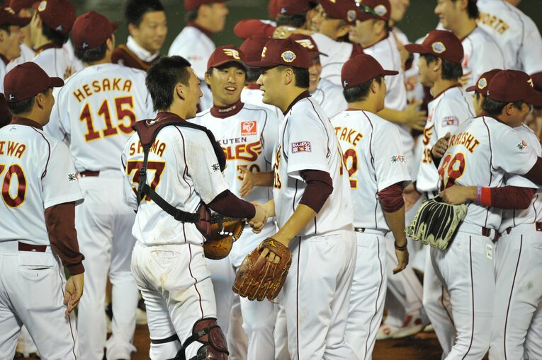 2013年、日本一の瞬間©Hideki Sugiyama