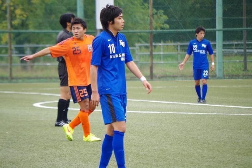 2011年、逗葉高を卒業し、神奈川大に進学する。写真は神奈川大時代　©KUFC