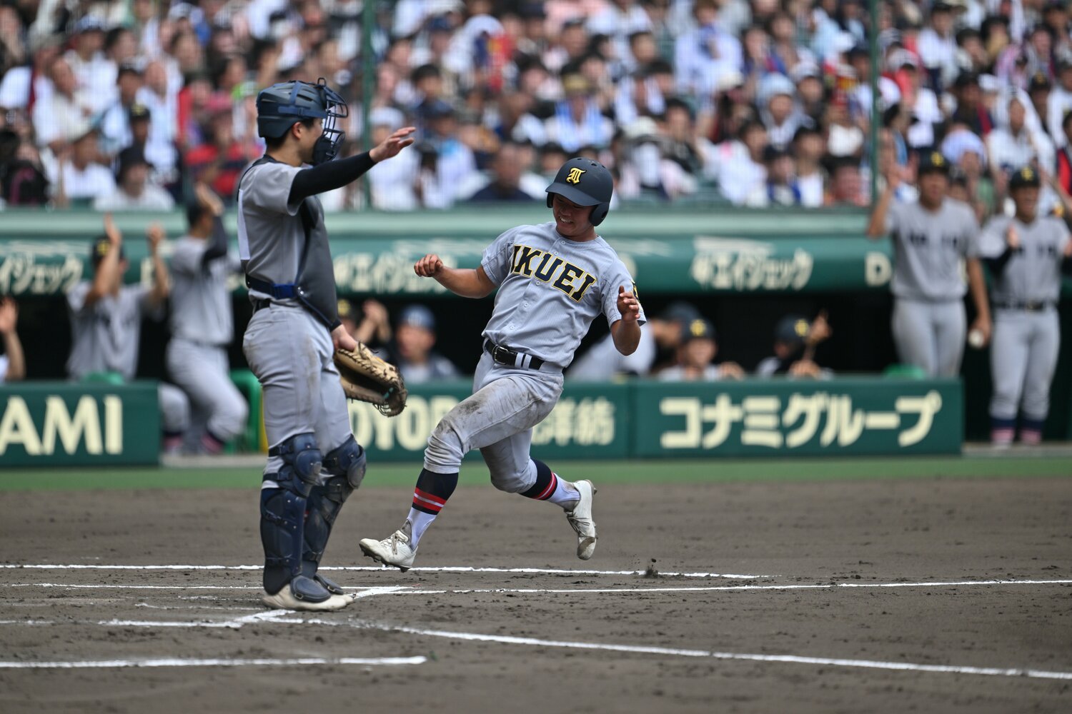 「状態が上がり切らなかった」という夏の甲子園だが、決勝の慶応高戦では4打数2安打1得点と活躍　©Hideki Sugiyama