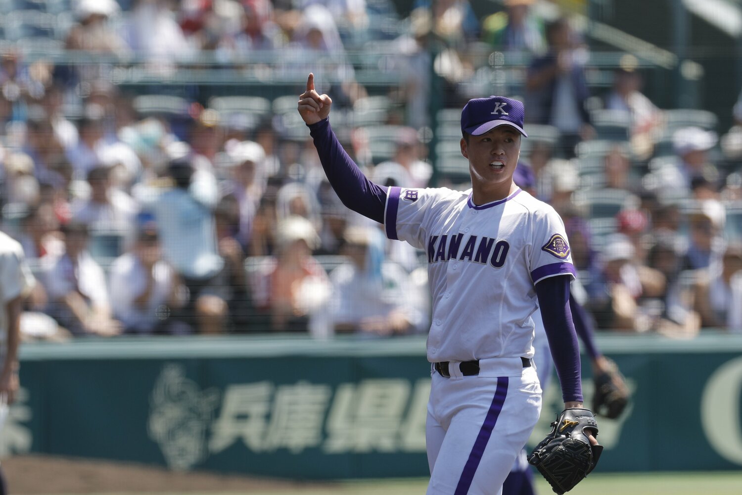 甲子園では無念の途中降板となった吉田大輝　©Shigeki Yamamoto