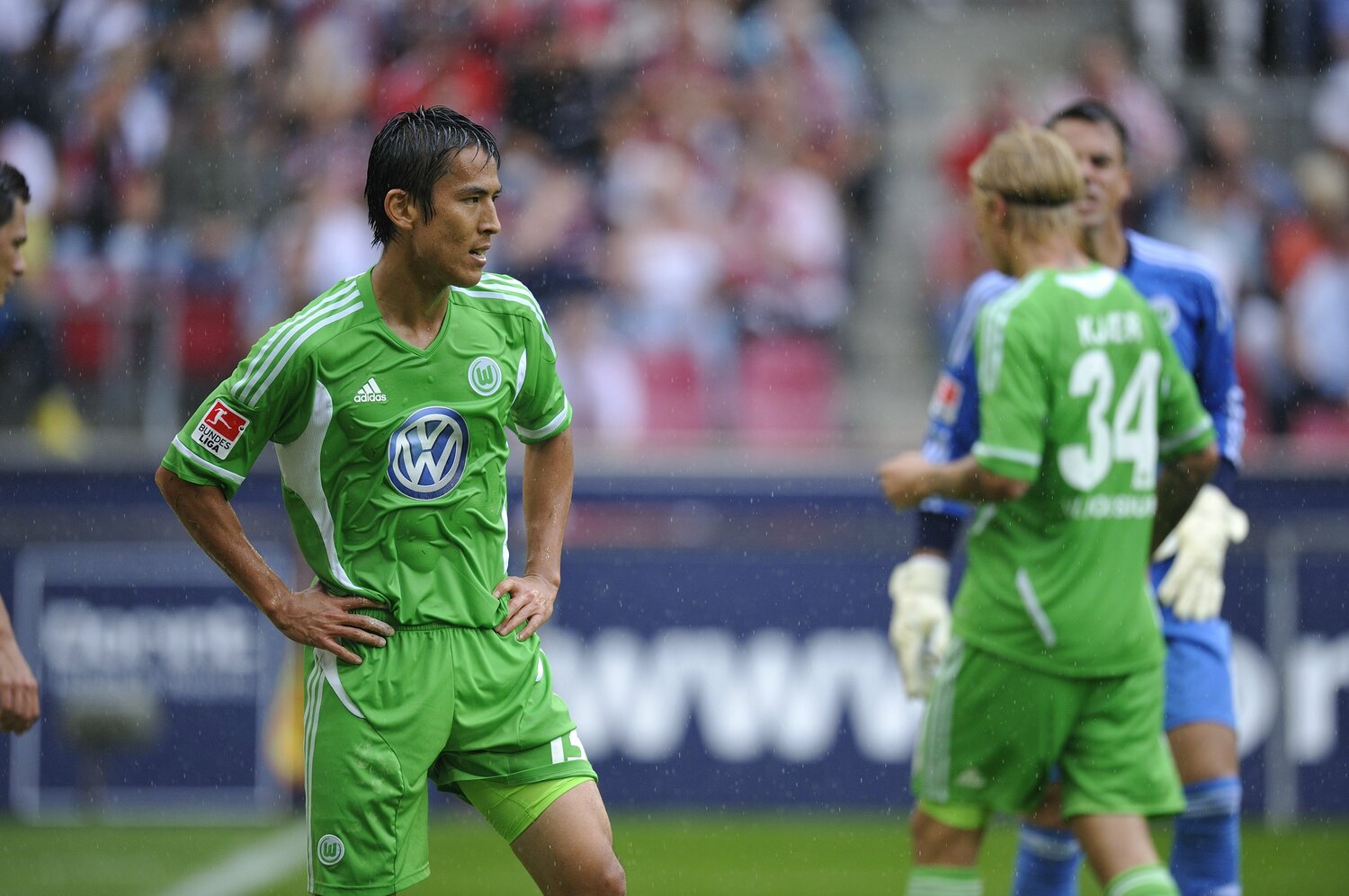 2011年、ボルフスブルク時代の長谷部誠　©Takuya Sugiyama