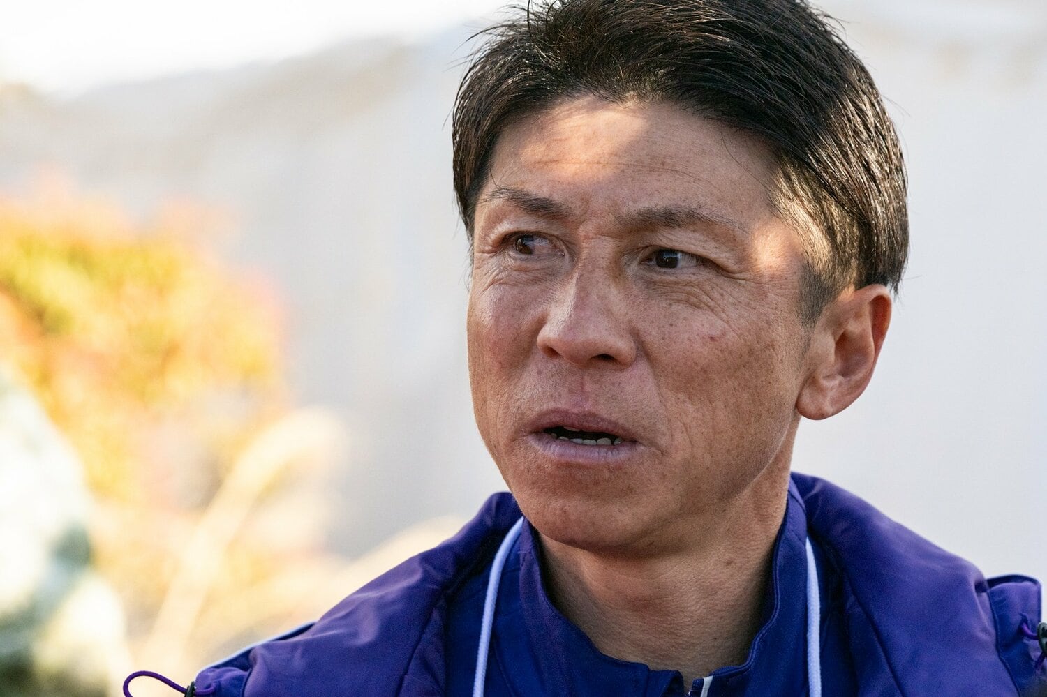 2位となった駒澤大学の藤田監督　©Nanae Suzuki