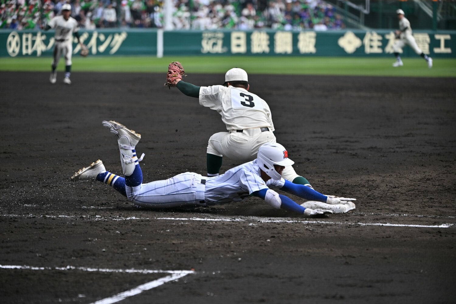 報徳学園は大会通じて堅守を披露した ©Hideki Sugiyama