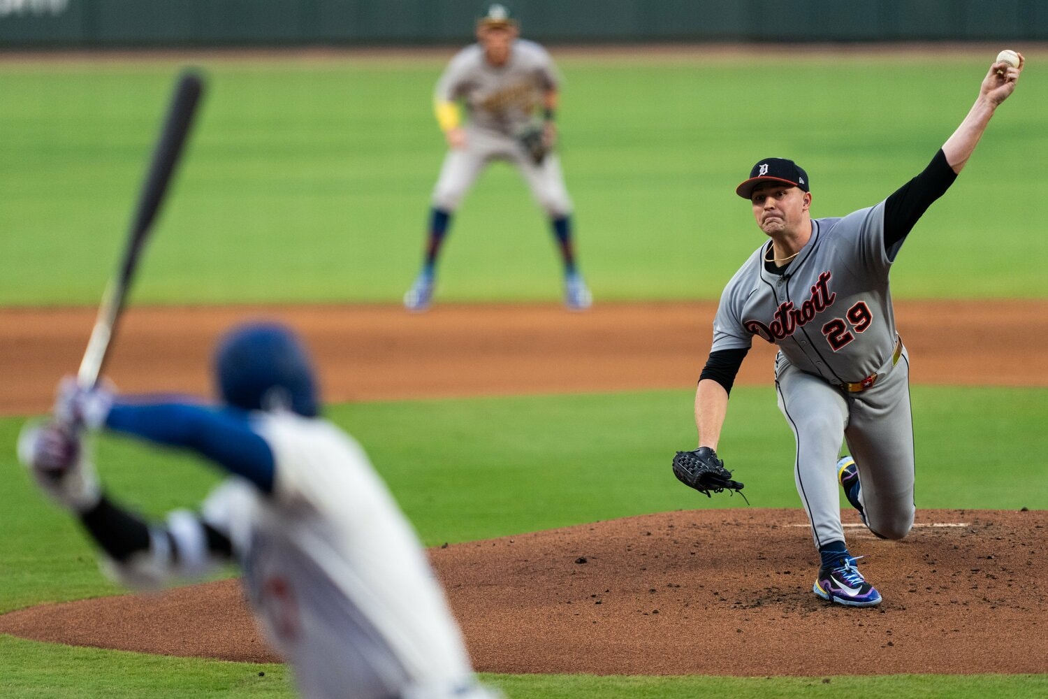 大谷との対戦が楽しみと口にしたスクバル ©Getty Images