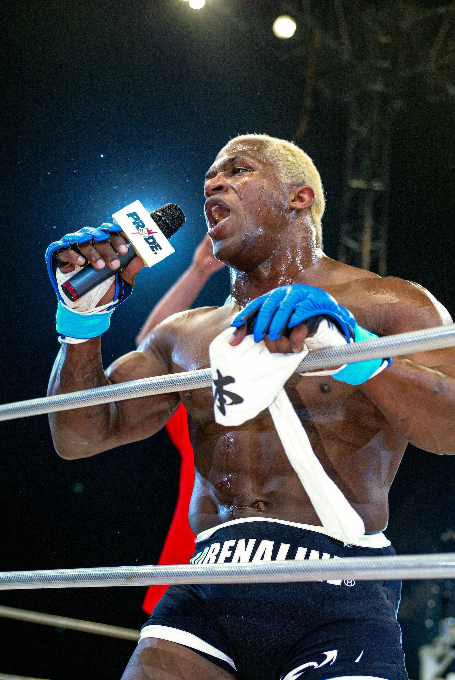 「YOU! YOU! YOU!」と熱いマイクでファンへの思いを伝えた ©Susumu Nagao