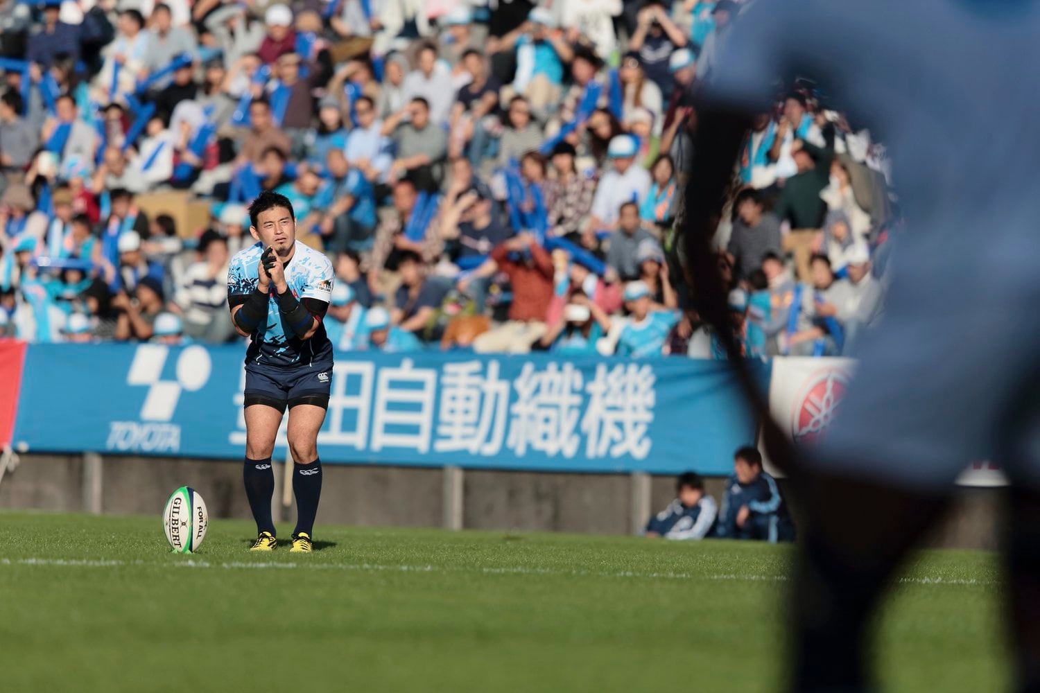 キックでの指組ポーズは日本中がまねをした©Kiichi Matsumoto