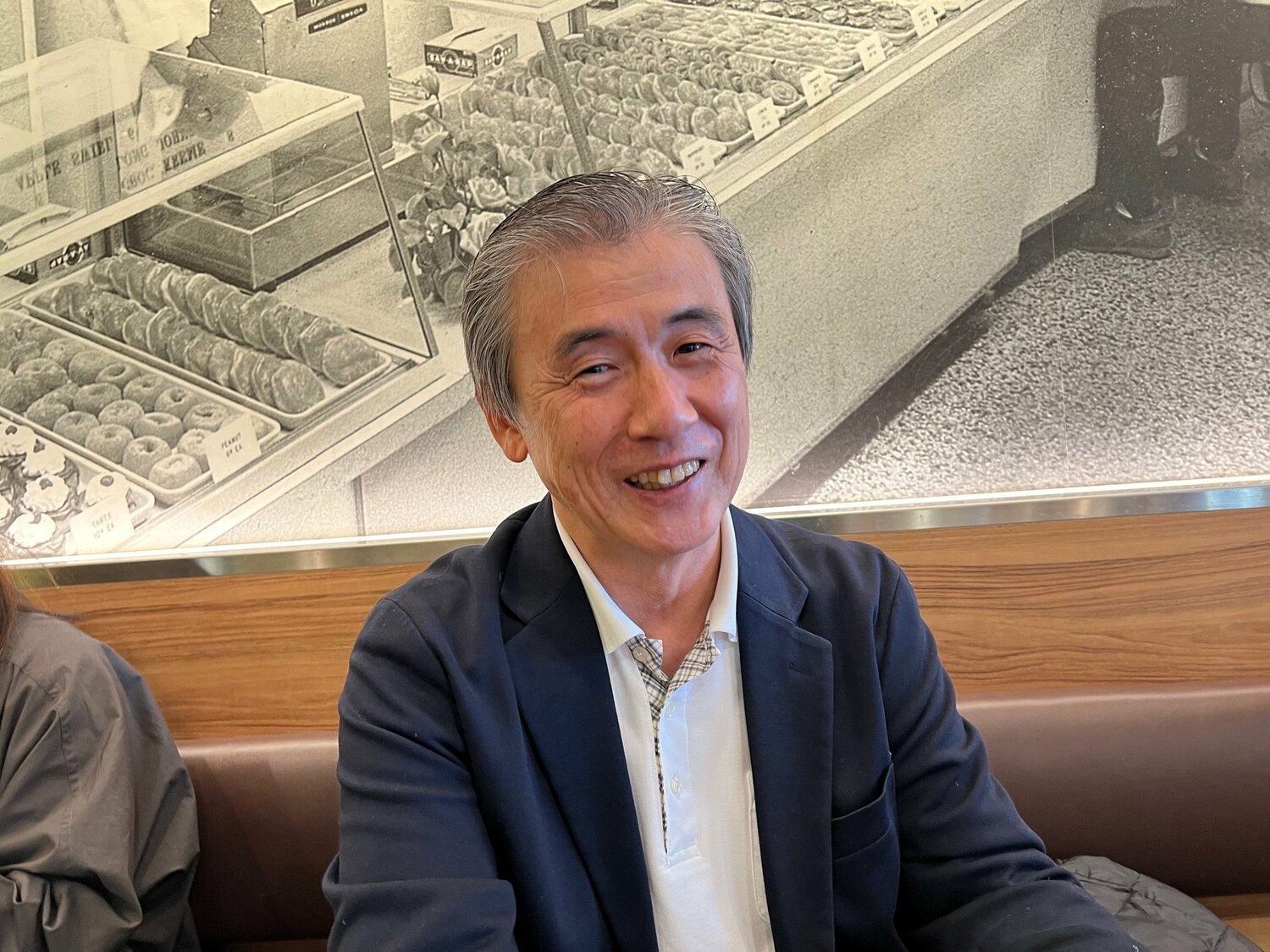 岡田の1学年上の先輩である佐々木さん　©Takeshi Shimizu